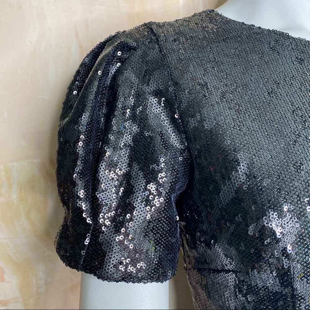 Antonio Melani Ozan Sequin Top Sz 8 - Picture 4 of 7
